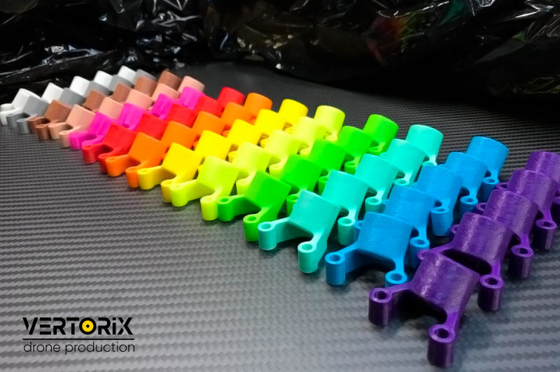 3D печать гибкими цветными пластиками